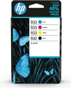 Мастилница HP - 932, за DesignJet 6100/7612, 4-Pack, C/M/Y/B